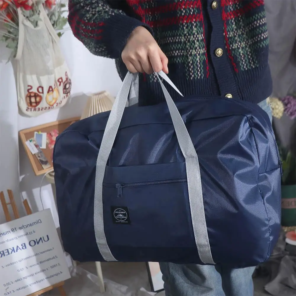 Unisex Nylon Large Capacity Waterproof Clothes Organizer Handbags Luggage Bag Storage Bag Travel Bags