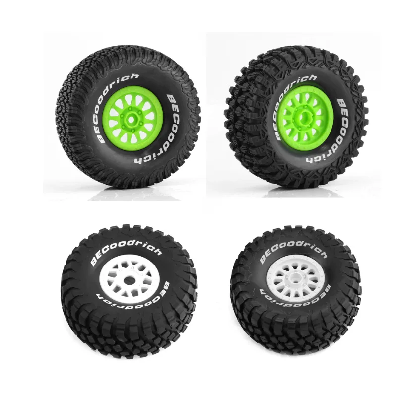 

4Pcs 17mm Hex RC Wheels and Tires 2.8in for 1/7 Desert Short Course Truck UDR Traxxas Off-road Buggy RC Car Upgrades