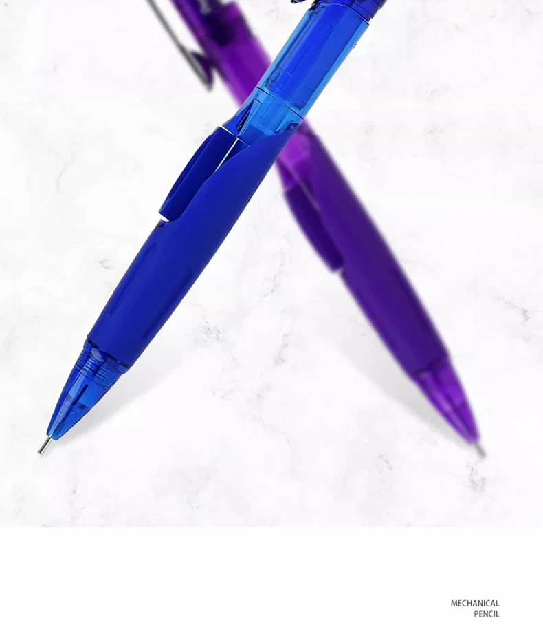 1 Stück Japan Pentel Druckbleistift PD255 mit seitlicher Druckmechanik und drehbarem Radiergummi, 0,5 mm, nicht leicht zu zerbrechende Mine, Zeichenbedarf, Schulbedarf – Detail 5