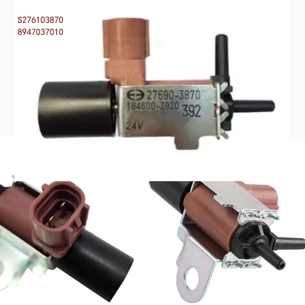 

27610-3870 S276103870 8947037010 Электромагнитный клапан вакуумного переключателя, клапан управления продувкой для Toyota Dyna