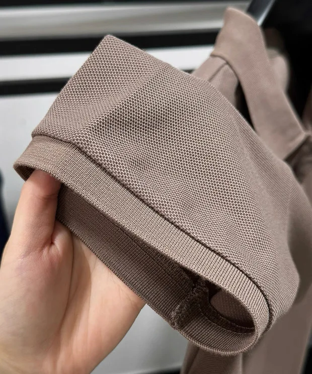 100% reine Baumwolle, hochwertiges Marken-Herren-Poloshirt mit kurzen Ärmeln, Sommer 2026, luxuriöses klassisches Mode-Golf-Oberteil, lässiges Business-T-Shirt – Detail 23