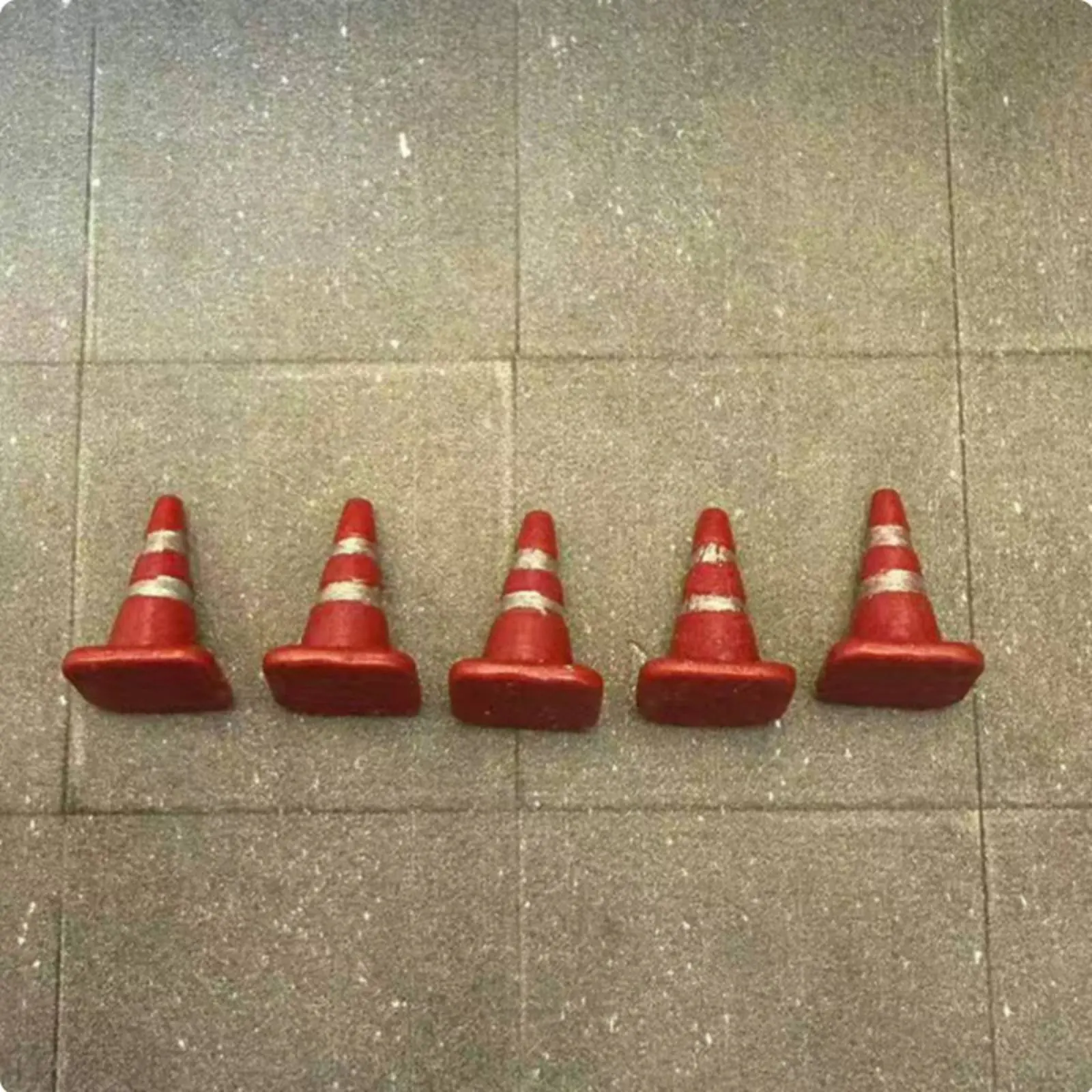 

Approximately 1:64 Scale Street Cone Highly Detailed Miniature Traffic Cone Model Car Accessory Resin Material for Hobbyists
