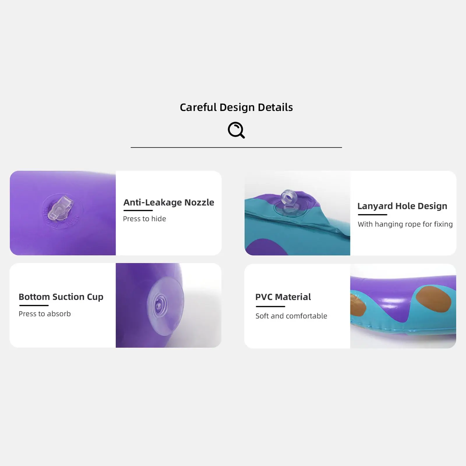 4 قطع من مخالب الأخطبوط القابلة للنفخ للهالوين رعب قابل للنفخ للهالوين