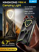 Mini Smartphone Android 15 Cubot KingKong MINI 4, 4.7-Inch mini screen, 90Hz, 4700mAh, Up to 20GB RAM+256GB ROM, Mini Phone, NFC