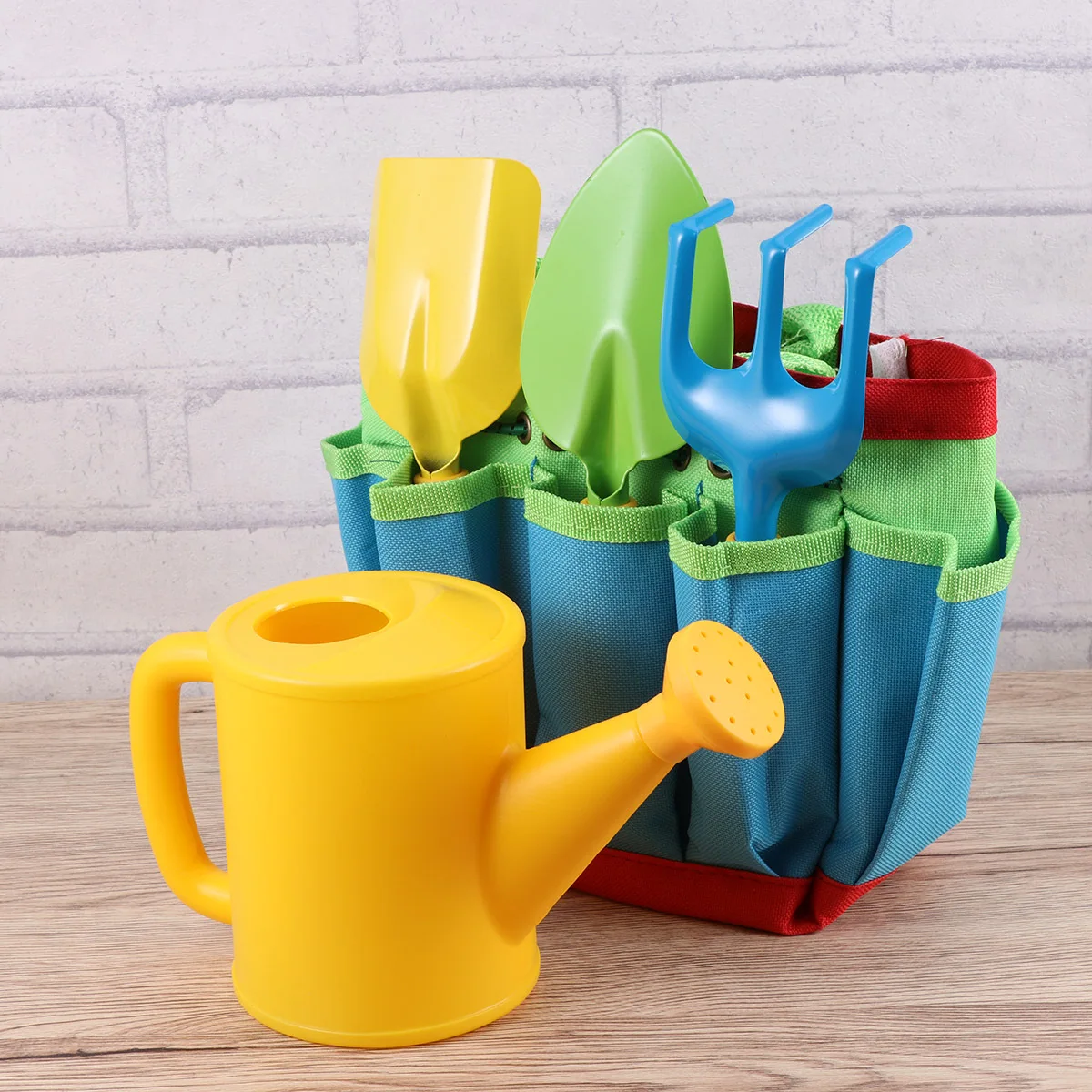 1-set tuingereedschapset voor kinderen Fantasiespel Rollenspel Kit Outdoor Simulatie Tuingereedschap Set voor kinderen Jongens Meisjes