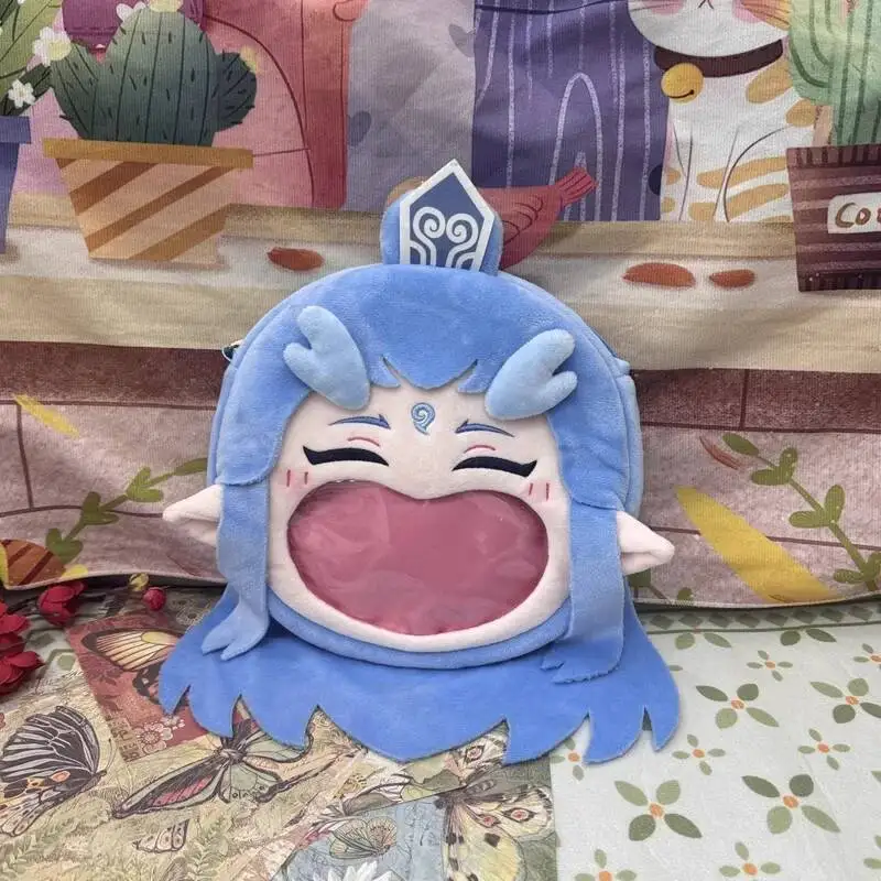 映画 Ne Zha 2 コスプレ Aobing ぬいぐるみ透明学生ジッパーバックパックメッセンジャーショルダーバッグ