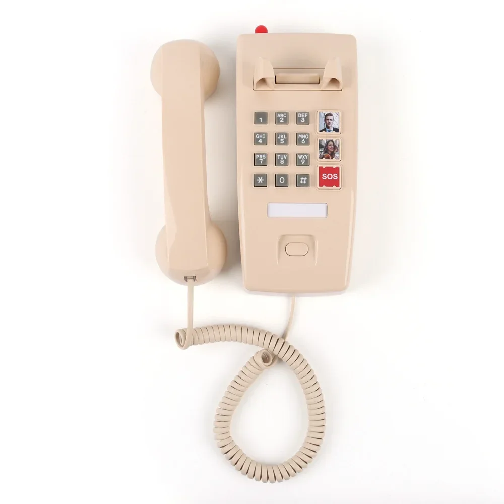New classic antique fixed wall phone home office fixed-line phone landline retro