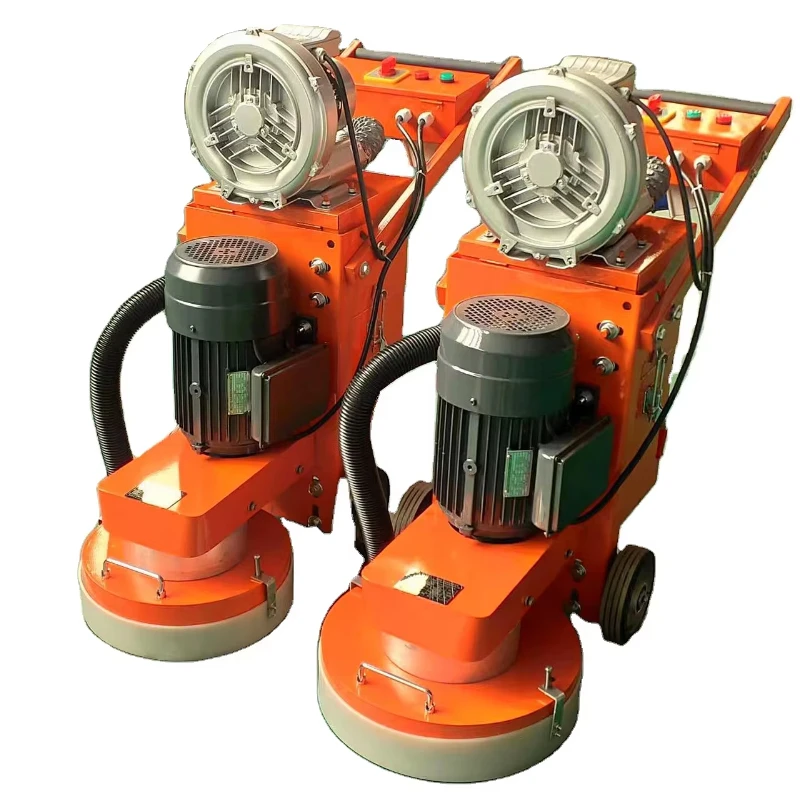

Concrete grinding and polishing machine Epoxy floor grinding machine with vacuum dust-free floor