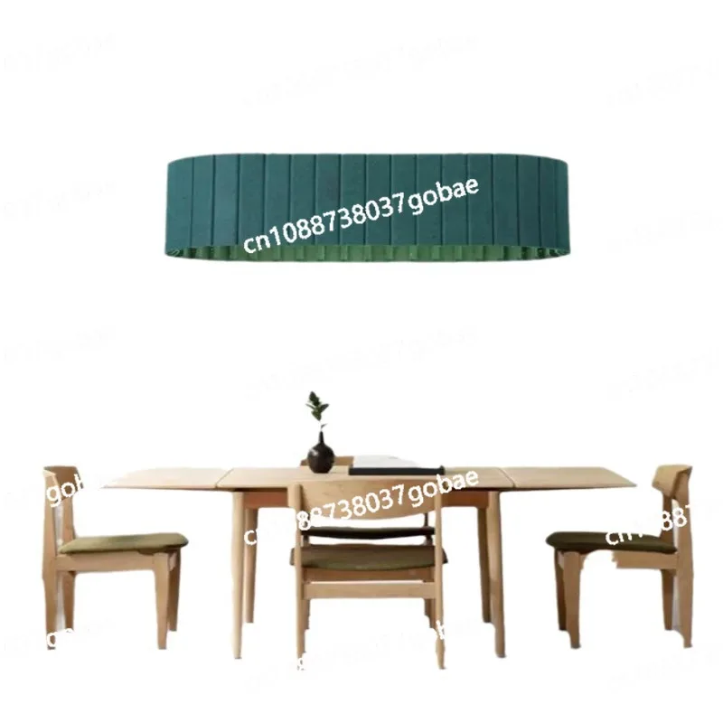 Minimalist Dining Table Light Meeting Room Sound Absorption Noise Reduction Office Restaurant Felt Chandelier