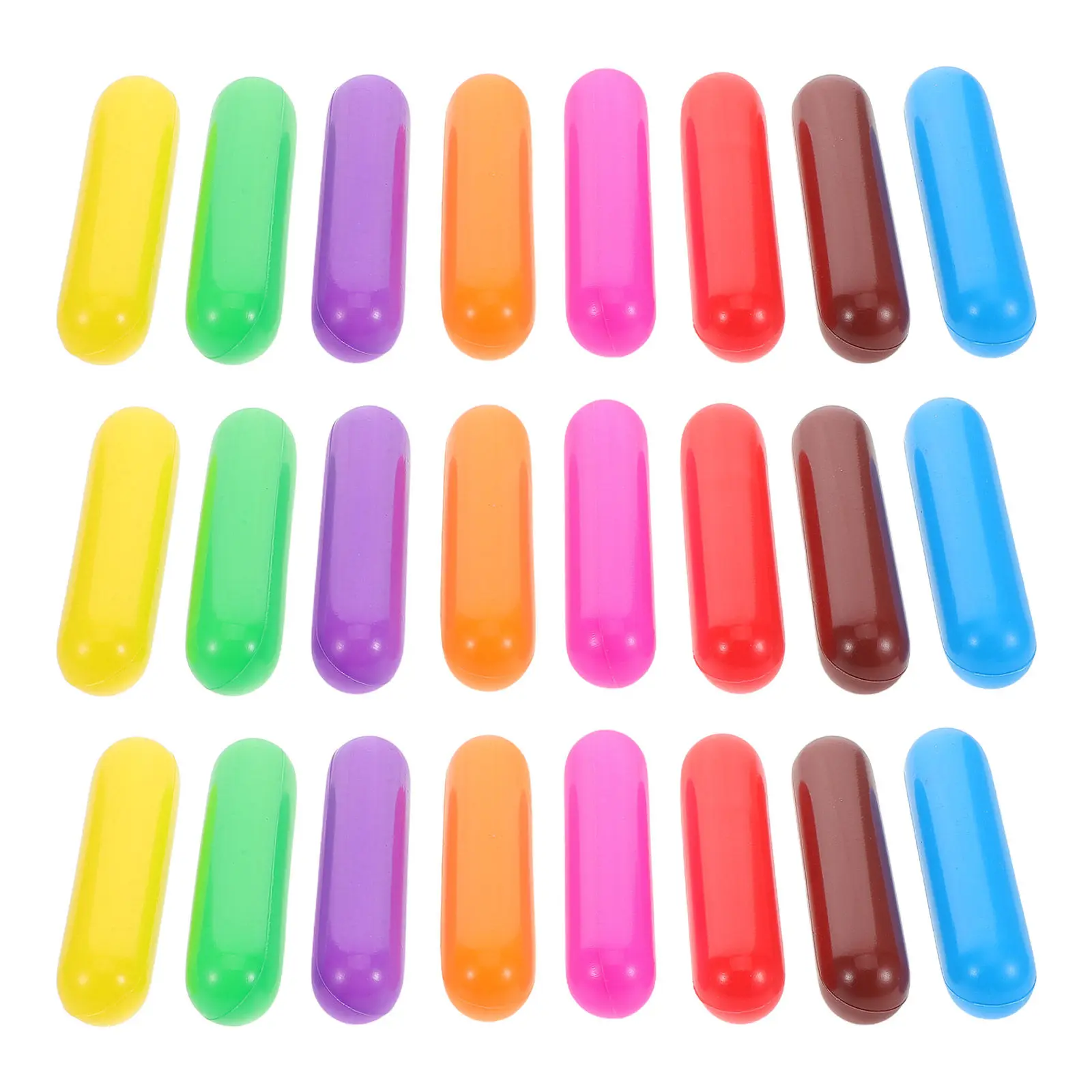 60 balles océaniques épaissies rayées en plastique pour parc de jeux intérieur/extérieur, piscine à balles pour bébé, balles colorées pour enfants