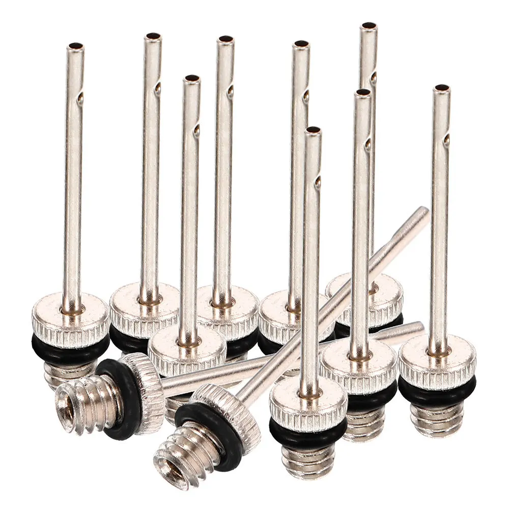 

15pcs Universal Ball Pump Needle Copper For Basketball Volleyball Football Inflation Tool Sports Ball Maintenance Cycling Air