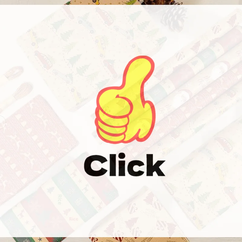 1 لفة من ورق تغليف عيد الميلاد - تصميم غزال لطيف، المخططين والأكواب، مناسبة للهدايا، هدايا مصنوعة يدويًا، تغليف الهدايا #1