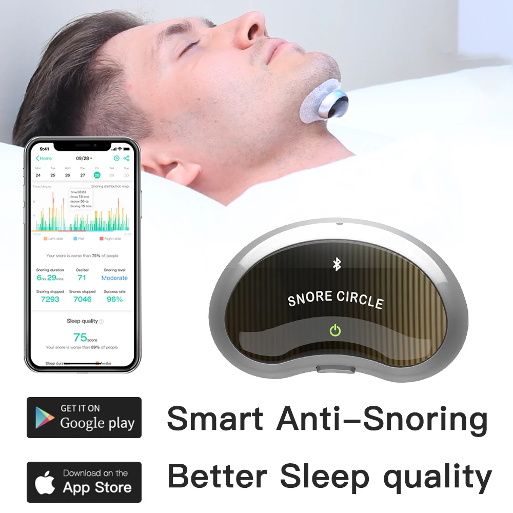 

YA4200 Smart Snore Device Effectively Reduces Snoring By Correcting Breathing Pauses And Nasal Snoring.