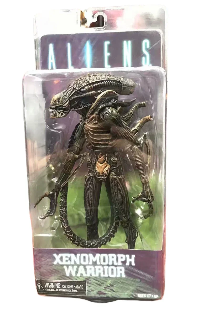 NECA Grid Warrior Xenomorph Alien  Prototype Suit Action Figure Toy Halloween Birthday Gift