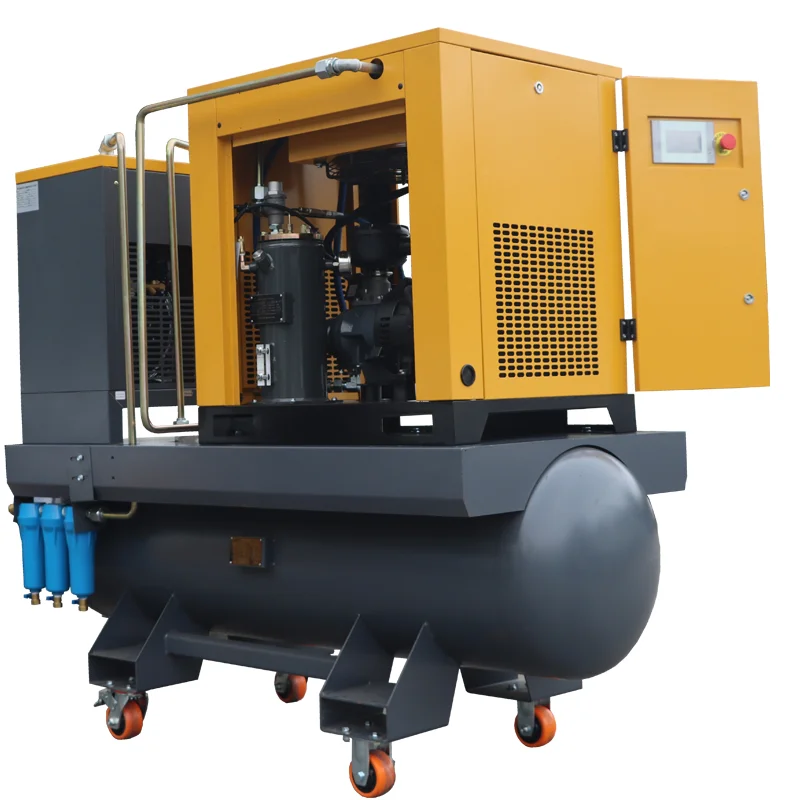 

AHB-15A AHB-20A Rotary Screw Air Compressor 20-88cfm 60HZ Intergrated Model 1.6Mpa for Machines