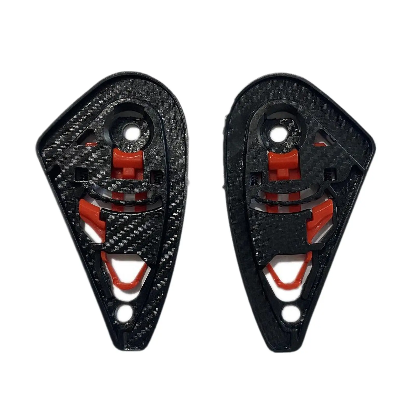 

2 Pieces Riding Helmet Shield Base, Helmet Lens Base Accessories for 611 605-2 607-2 318 310