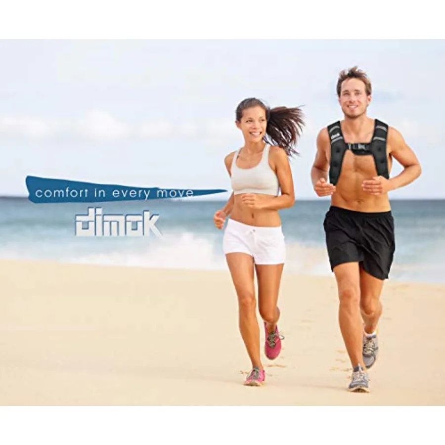 Colete esportivo ponderado de 12 libras para equipamentos de treino de cardio e força, ideal para corrida, caminhada e fitness ao ar livre