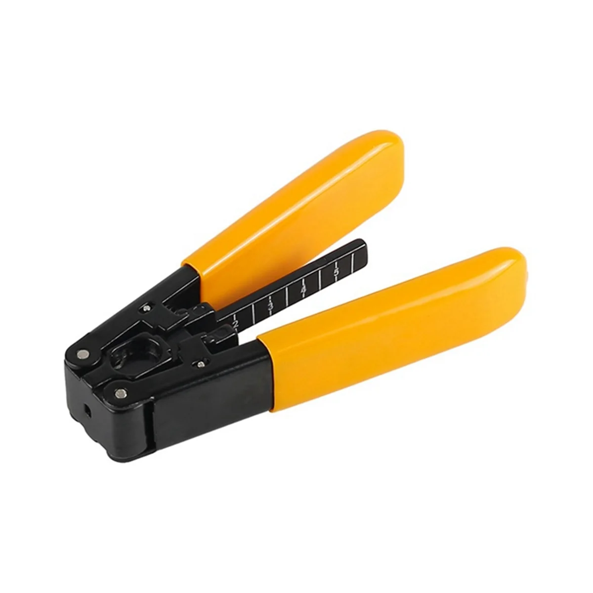 Оптический волоконный Стриппер, практичный кабель, оборудование для тестирования оптического волокна, устройство для зачистки оптического кабеля, желтое устройство для зачистки