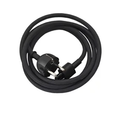 6ft /1.8M EU European PLUG AC Extension power cord/CABLE Nylon For Apple Mac Studio 2022 & XDR 6K Display