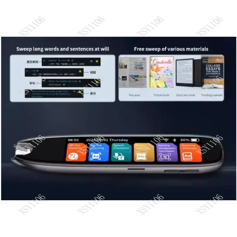 S65 Translation Pen Real Time Intelligent Text Scanning Poin