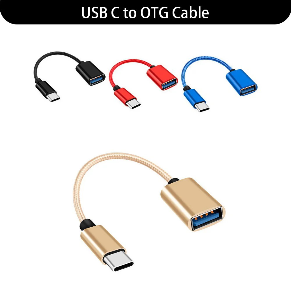 

OTG Cable USB 3.0 to Type C Converter for Xiaomi Huawei Adapter Connector USB Type C Cable