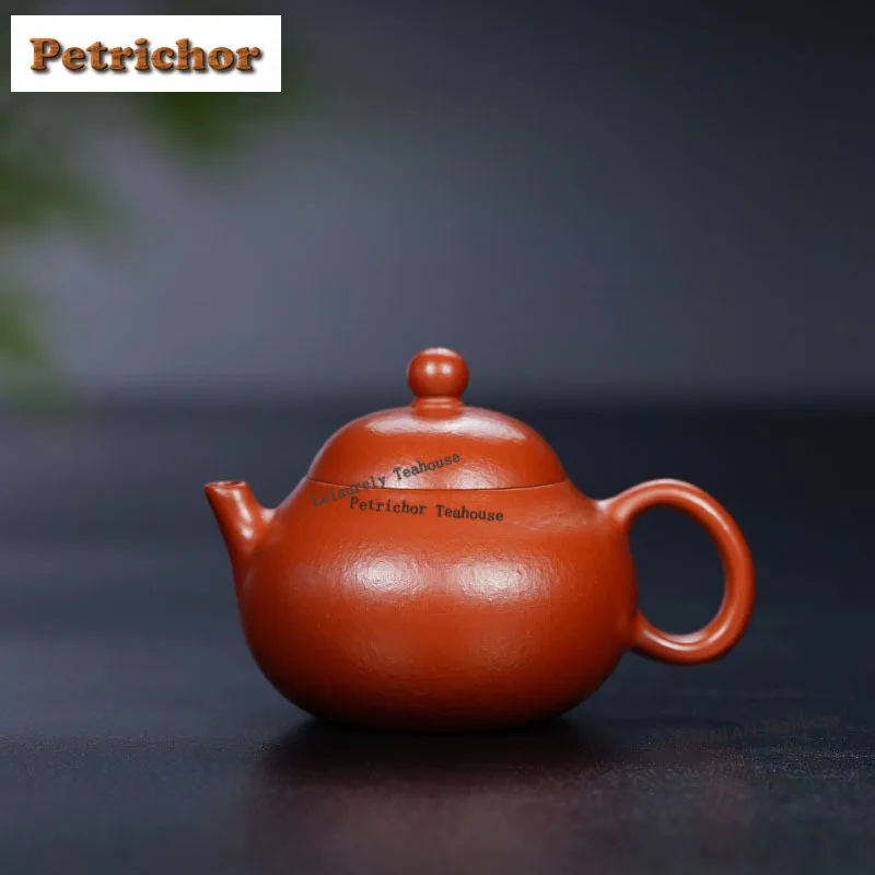 

100ml High-end Yixing Purple Clay Teapots Master Handmade Wen Dan Pot Raw Ore Zhu Mud Kettle With Infuser Zisha Tea Set Cha Gift