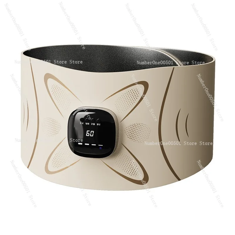 Full fat burning beauty instrument micro-current abdominal heating pulse sports fitness massage belt