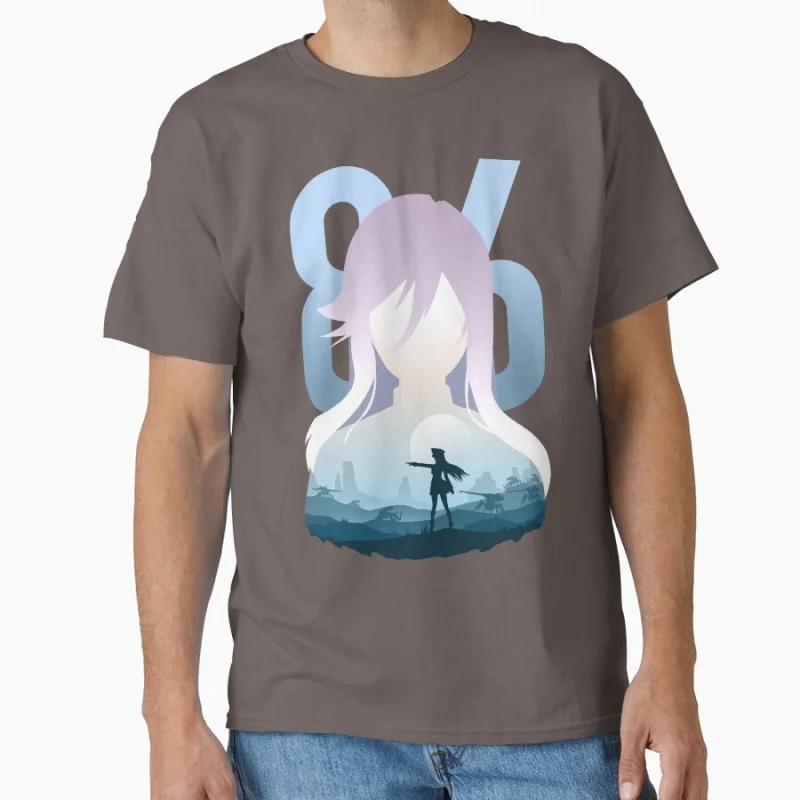 86 エイティシックス 風景 SF ライトノベル アニメ Tシャツ メンズ 100% コットン 大きいサイズ トップス S-6XL マンガ ギフト Tシャツ