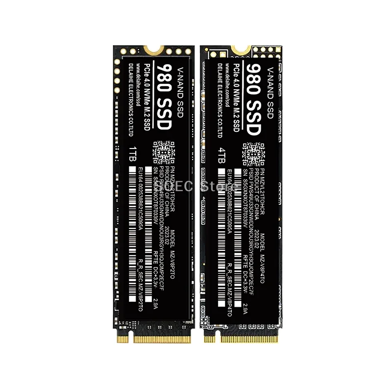 M. 2 NVME PCIE4.0 4 تيرابايت 2 تيرا بايت 1 تيرابايت محرك الحالة الصلبة المدمج مناسب لأجهزة الكمبيوتر المحمولة وأجهزة الكمبيوتر المكتبية