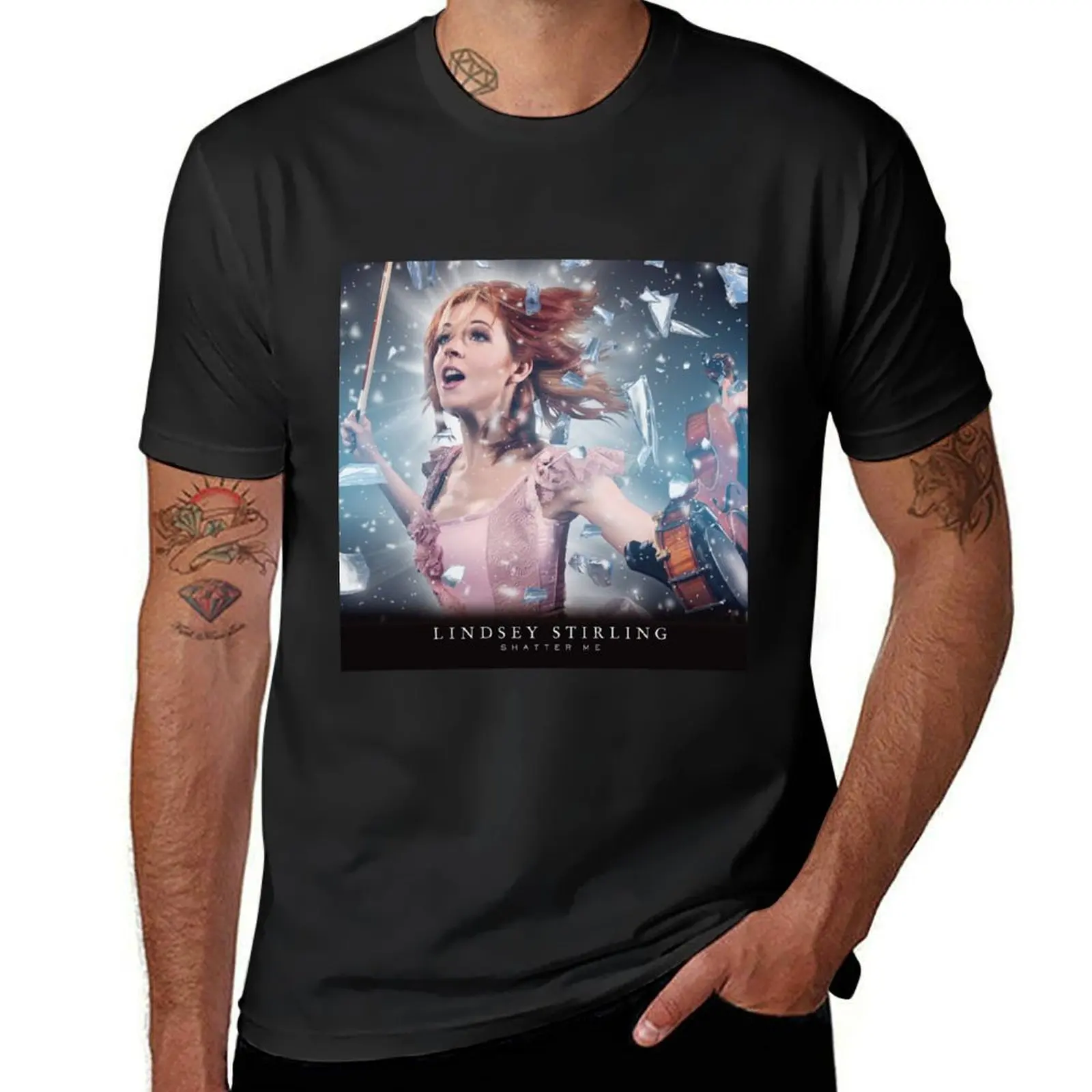 Shatter me T-Shirt sports fans summer tops customizeds quick drying designer t shirt men