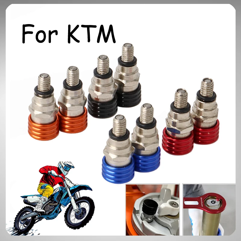 Motorcycle M4x0.7cm CNC Fork Air Bleeder Valve For KTM SX SXF EXC EXCF XC XCW XCF For SHERCO SE For Husqvarna TC TE FE 2005-2019