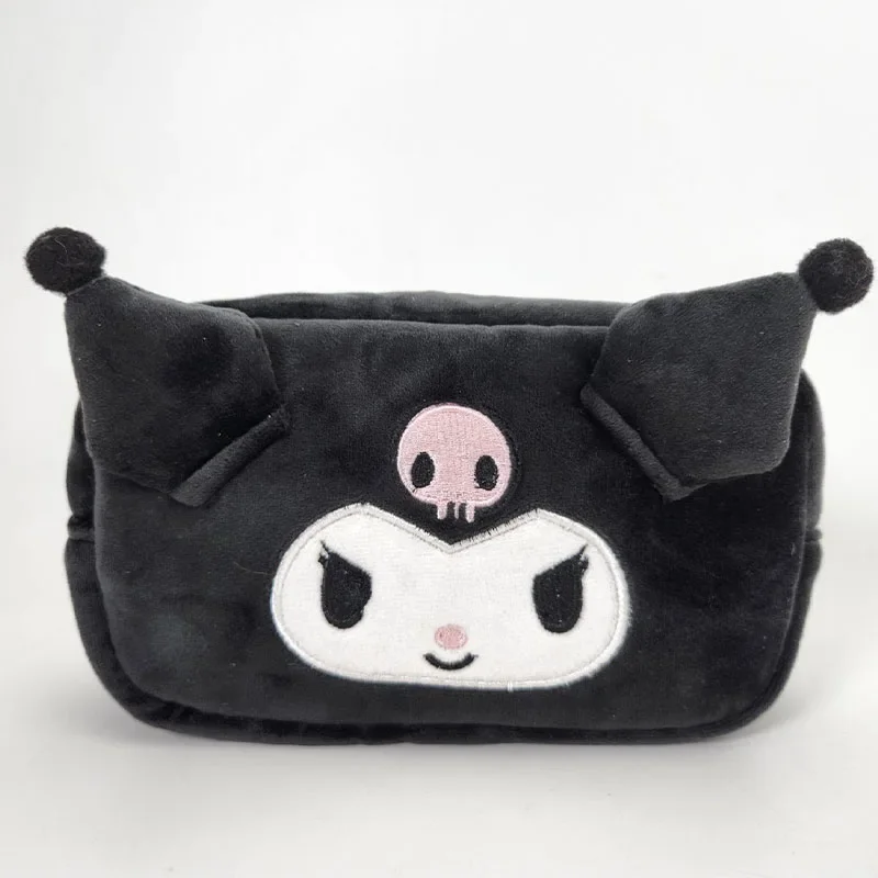 Sanrio Hello Kitty Bad Badtz Maru My Melody Cute Cartoon Coin Purse Girl Cosmetic Bag Travel Storage Bag Student Pencil Case