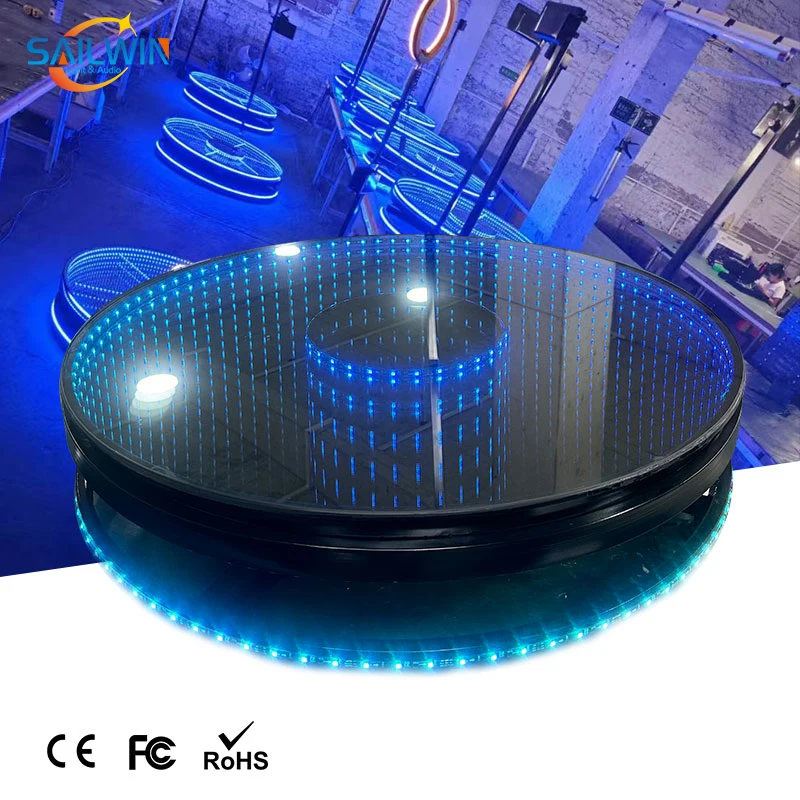 100CM 360 Degree Rotating Turntable for Photography Display Stands USB Electric Turntable with Flight case