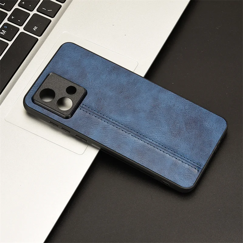 For Motorola Moto G84 5G Case Suture Soft Edge PU Leather Hard Phone Cover For Motorola Moto G84 G 84 MotoG 84 5G Case