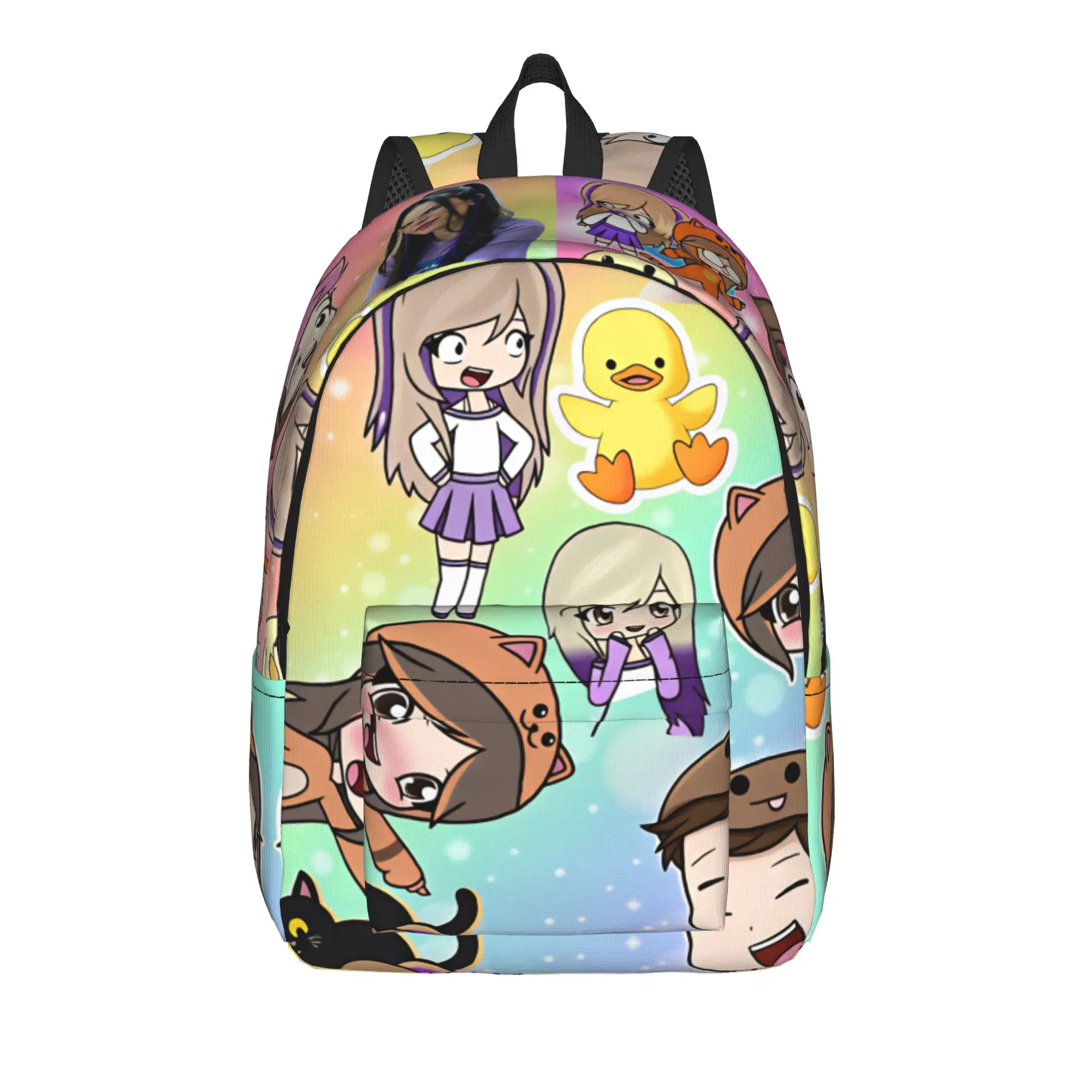 Pastel Banner Group Lyna Vallejos Backpack  Elegant Backpacks Male Sport Large School Bags Design Rucksack