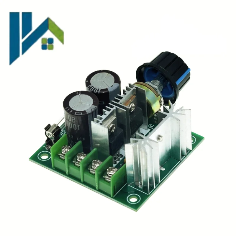 12V-40V 10A PWM DC Motor Speed Regulator Stepless Variable Speed Control Switch High Efficiency For Pump Motor