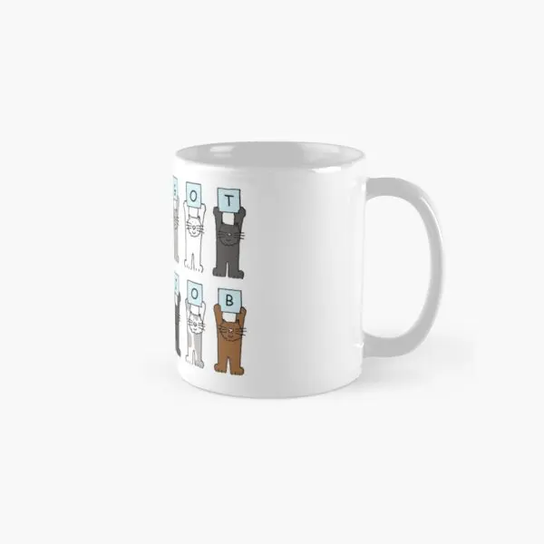 New Job Congratulations Cartoon Cats Cla  Mug Simple Printed Handle Round Design Photo Coffee Image Tea Drinkware Cup Gifts