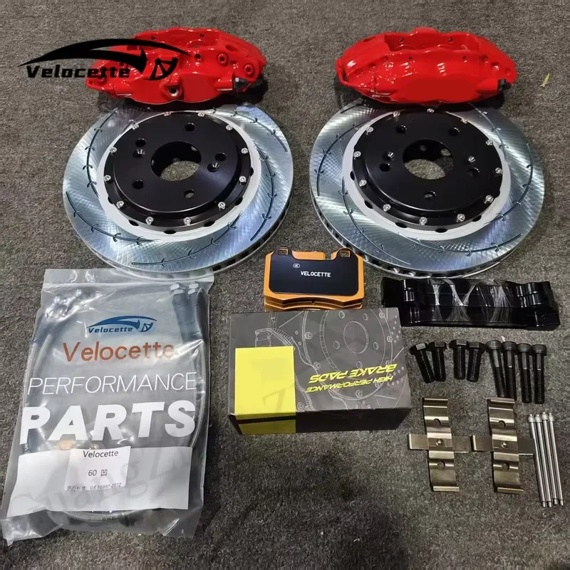 for Toyota Hilux Fortuner Kia Honda FD Subaru BYD Factory Custom Red Aluminum Big Front Brake Caliper 4 Piston Kit