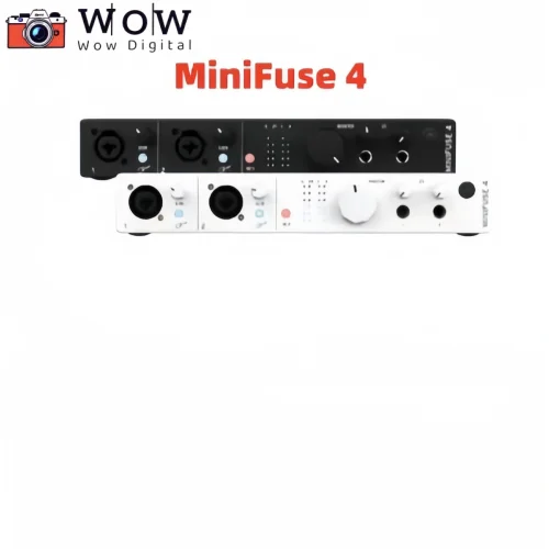 Arturia MiniFuse 4 Универсальный настольный аудиоинтерфейс MIDI-интерфейс 4 в/4 выхода для диапазонов, производителей, исполнителей, подкастов