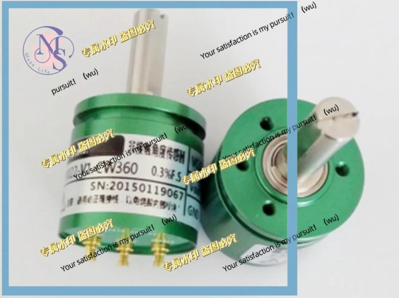 Rotary type is suitable for Hall angle sensor 0-360 degree full circle without blind spot | Magnetic | P3022-V1-CW360