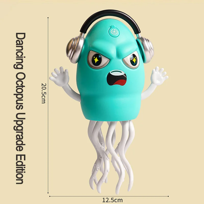 

Upgraded Version Electronic Dancing Squid Toys Magical Dancing Squid With Light Music Funny Dancing Octopus Decompression
