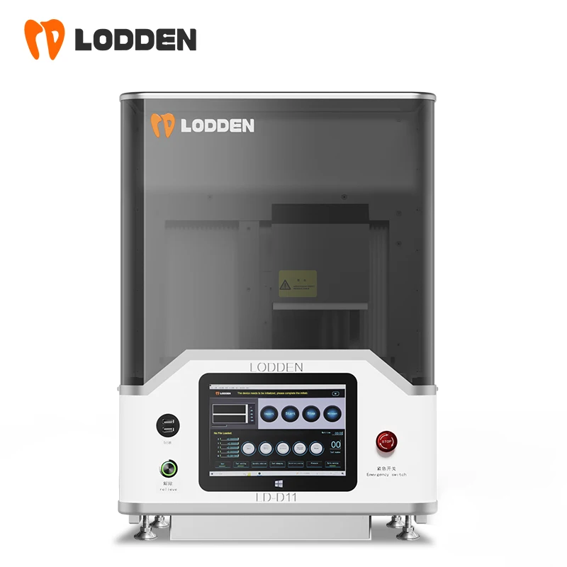 Lodden New Style Crown And Bridges For Cad Cam Materials Dry Lathe 5 Axis Dental Milg Hine