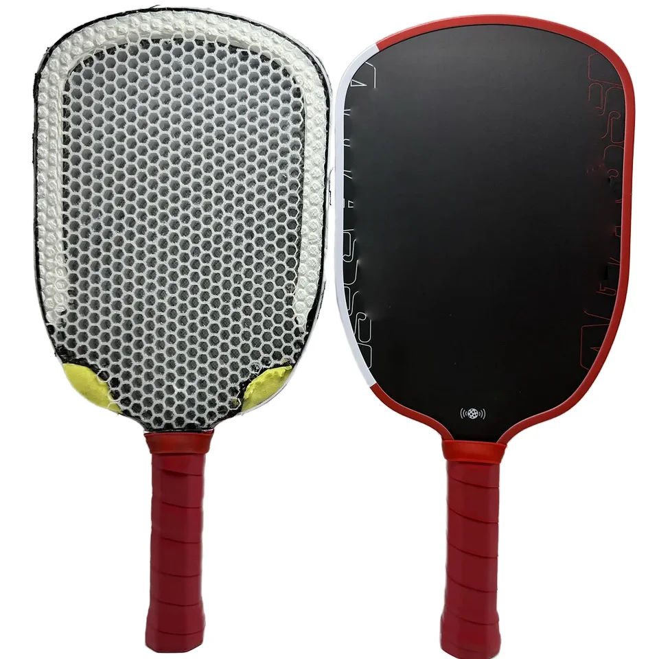 

Форма Agasi без узора Весло для пиклбола 14 мм 16 мм Toray T700 Лицо из углеродного волокна GEN4 TFP Пенопластовый сердечник Термоформованный для тренировок