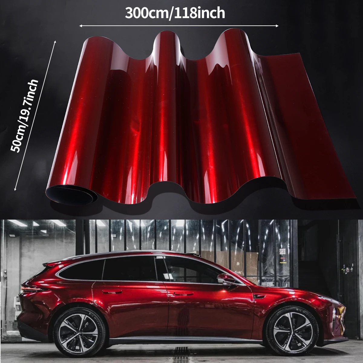 Liquid Metallic Dragon Blood Red Car Vinyl Wrap Film Scratch-resistant DIY Decor Stickers for car wrap for Motorcycle wrap