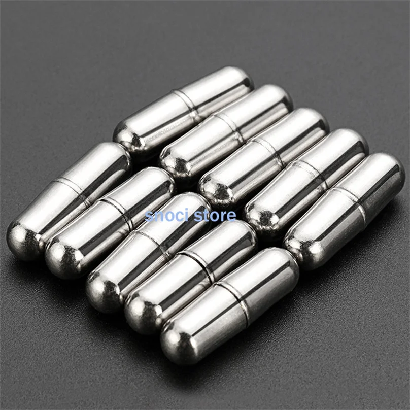 316 Magneton Stirring Mixer PTFE Magnetic Stirrer Stir Bar 304 Magnetic Stirrer Stir Bar，sliver，Stainless Steel Stir Bars