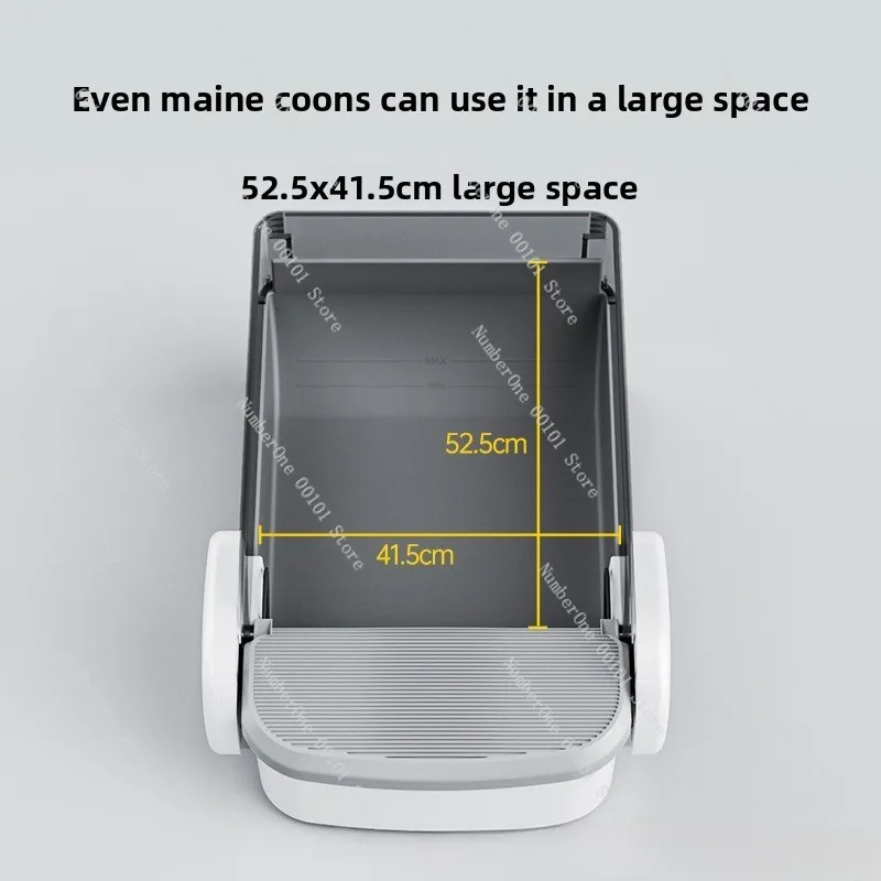 Cat litter box electric cat toilet deodorizing oversized open cat shit shoveling machine fully automatic