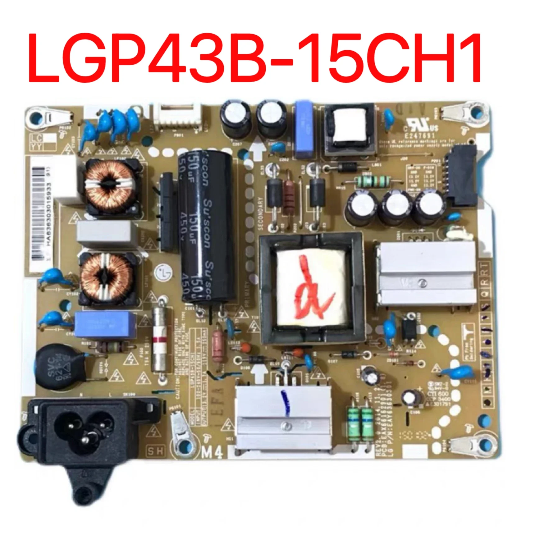 

EAX66162901 EAY63630301 LGP43B-15CH1 Power Supply Board for 43LF5400-UB 43LF510V 43LF5400 43'' 43 inch 43LF540V-ZB 43LF540T TV