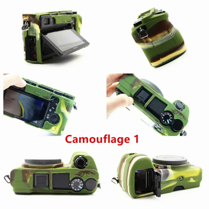 

For Sony A6500 ilce6500 ILCE-6500 camera bag rubber Silicon case body cover protector skin