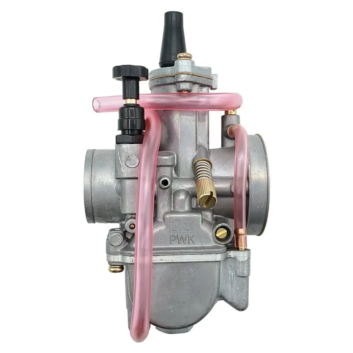 B09A 28mm Carburetor for Keihin PWK28 2-Stroke 75cc to 125cc Racing Flat Side OKO KOSO 28mm ATV Carb