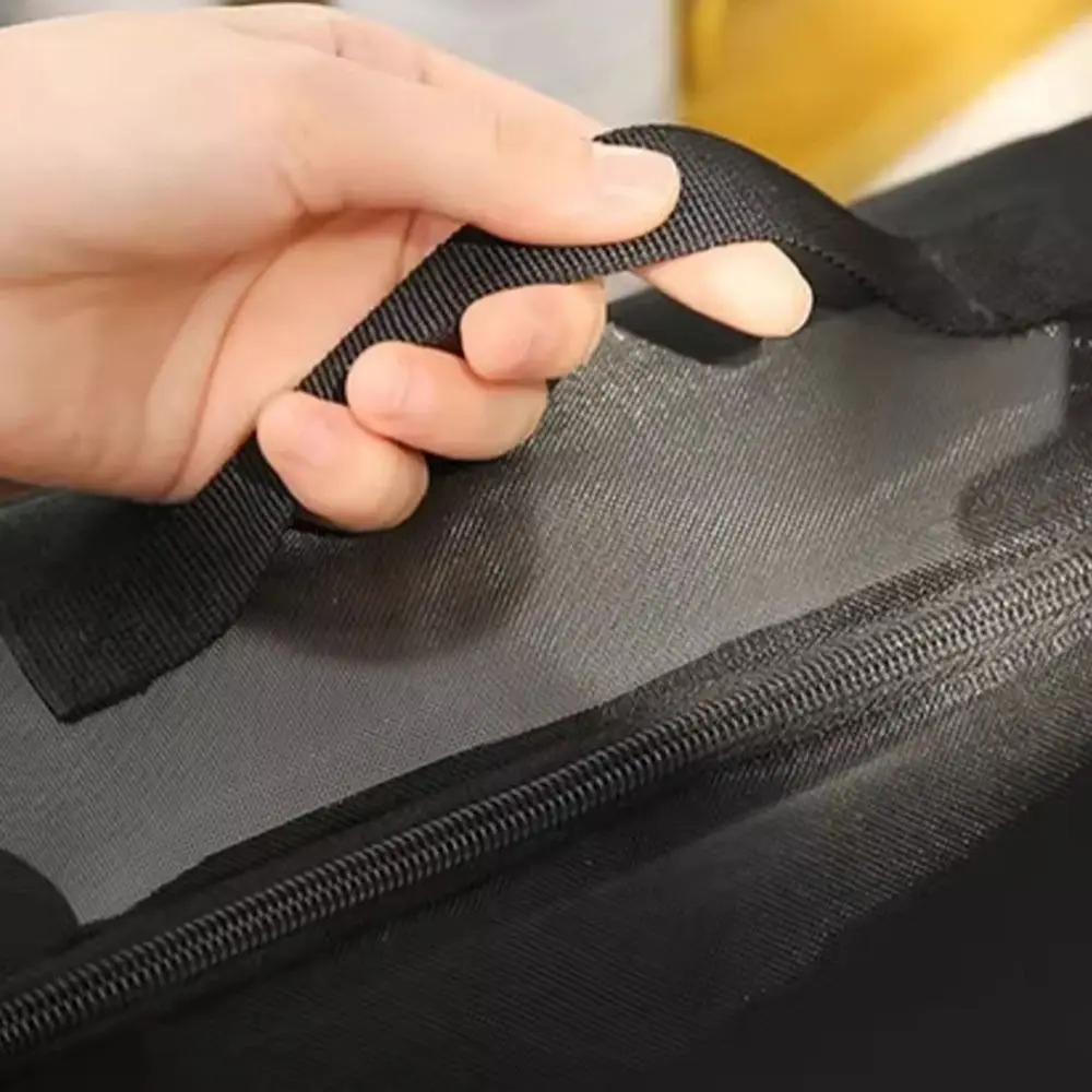 حقيبة مكياج جديدة محمولة ذات سعة كبيرة ومتعددة الوظائف لمستحضرات التجميل ومقبض لتوفير المساحة ومنظم تخزين للسفر